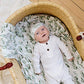 Buy now Copper Pearl Large Premium Knit Baby Swaddle Receiving Blanket Fern at indiglob india