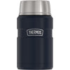 THERMOS Stainless King Vacuum-Insulated Food Jar, 24 Ounce, Rustic Red - Midnight Blue