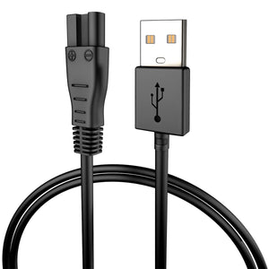 Replacement Cord for Meridian Grooming Charger | Power Cord for Meridian Shaver Charger | Adapter Charger Cable for Meridian Trimmer Charger