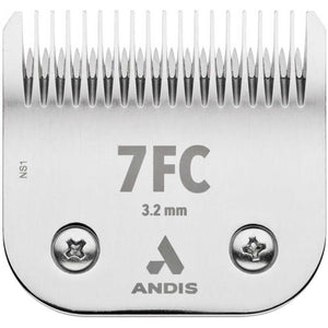 Andis 64121 Carbon-Infused Steel UltraEdge Dog Clipper Blade, Size-7FC, 1/8-Inch Cut Length