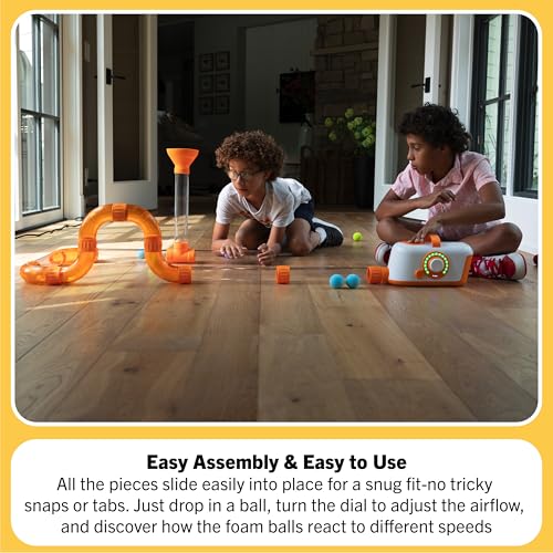 Buy now Fat Brain Toys The Original Air Toobz, Air-Powered STEM Building Toys for Kids & Teens, Kids Building Toys, STEM Toys for 3+ Year Old at indiglob india