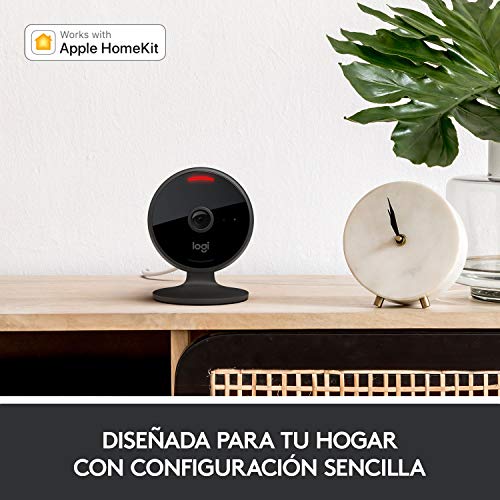 Buy now Logitech Circle View Weatherproof Wired Home Security Camera with Logitech TrueView Video, 180° Wide Angle, 1080p HD, Night Vision, 2-Way Audio, Tilt Encrypted, Apple HomeKit Secure Video (Renewed) at indiglob india