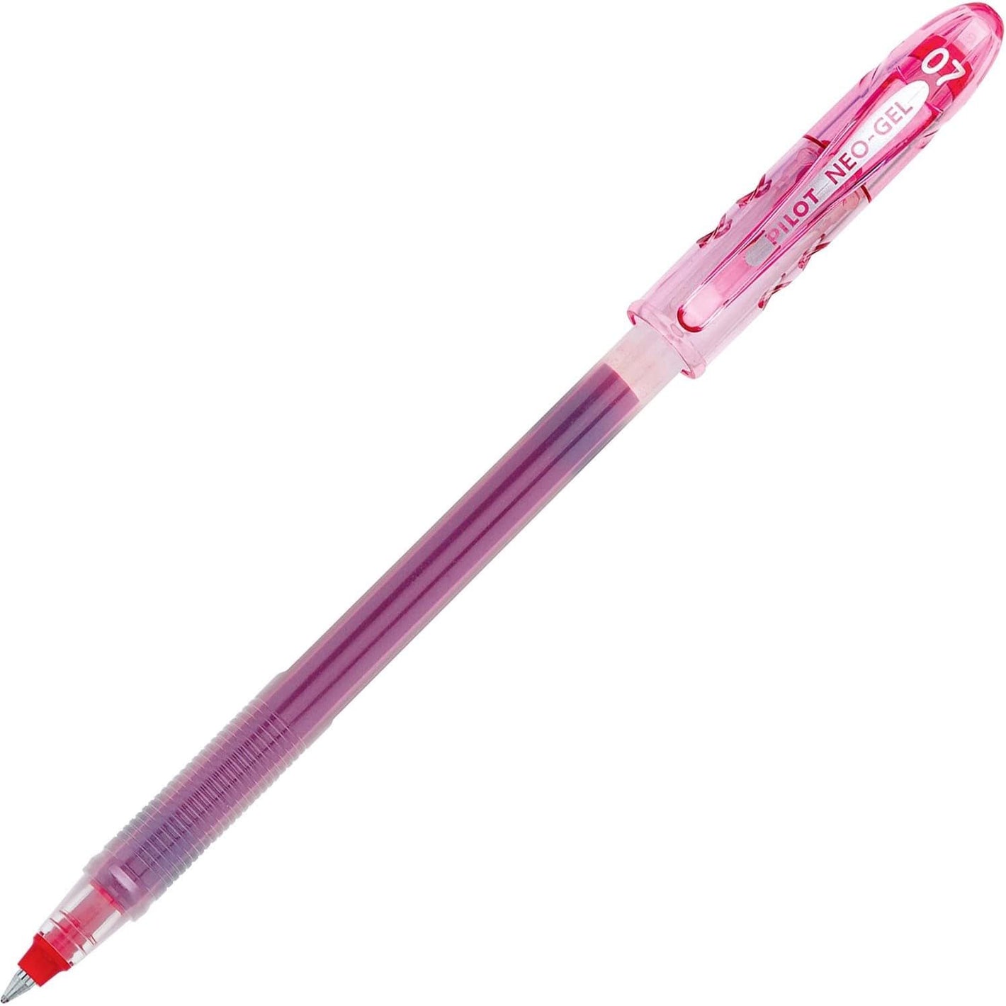 PILOT Neo-Gel Roller Ball Stick Pens, Red Ink, Fine Point, 12-Pack (14003)