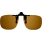 Polarized Unisex Clip on Flip up Sunglasses over Prescription and Reading Glasses Frames