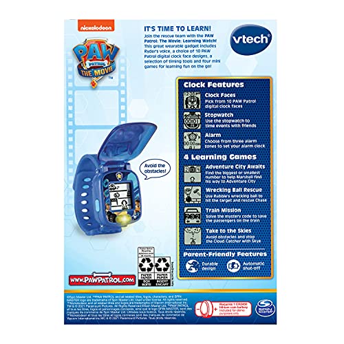 Buy now The VTech PAW Patrol - The Movie: Learning Watch, Chase at indiglob india