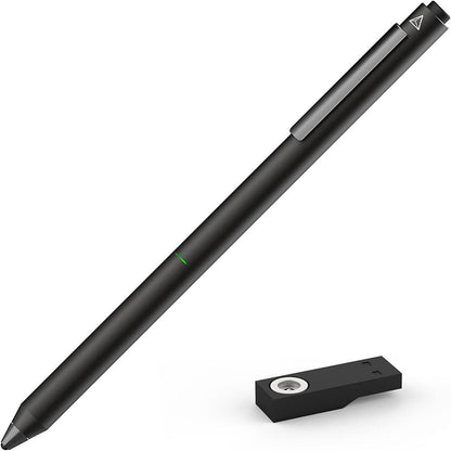 Adonit Dash 3 (Black) Universal Stylus Rechargeable Active Fine Point Digital Pens Compatible with Most Capacitive iPhone and Android Touch Screens Cell Phones, iPad, Tablets, Laptops.