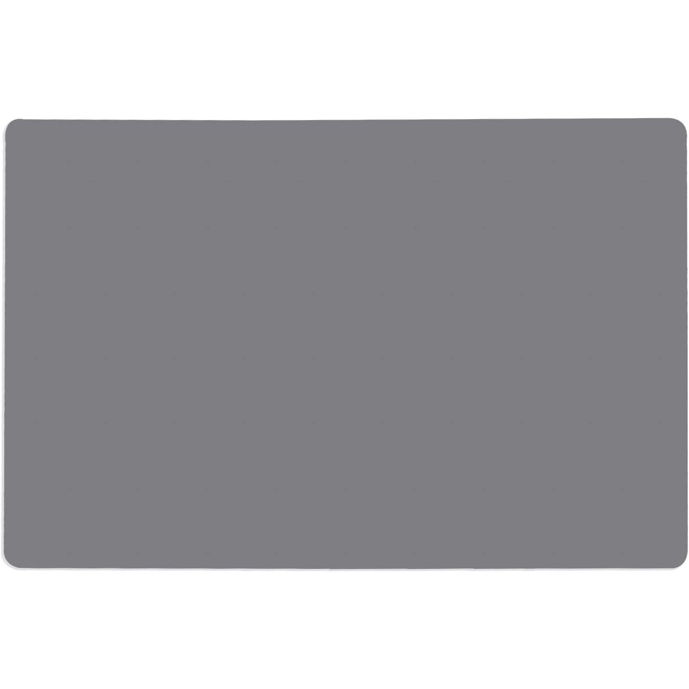 Gartful 25“x17”x0.03“ Silicone Mats for Kitchen Counter, Large Silicone Countertop Protector, Nonskid Heat Resistant Desk Saver Pad, Multipurpose Mat, Placemat, Dark Gray
