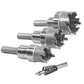 Buy now Klein Tools 31872 Heavy Duty Hole Saw Kit, Includes Carbide Hole Cutters and Pilot Bit in Rust-Proof Molded Plastic Case, 4-Piece at indiglob india