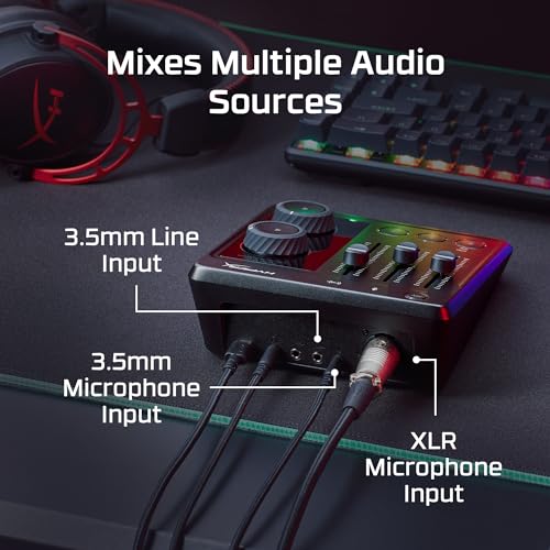 Buy now HyperX Audio Mixer - Audio Interface at indiglob india