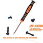 Repair Tool Kit for MacBook, TECKMAN Macbook Screwdriver Set with P5 Pentalobe Screwdriver,T5 Torx and Ph000 Phillips Screwdrivers for MacBook Air & Pro with Retina