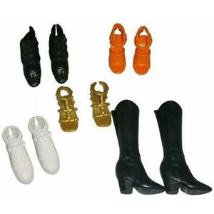 Barbie Accessories Original & Petite Doll Shoe Pack