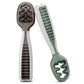 Buy now NumNum Baby Spoons Set, Baby Essentials Pre-Spoon GOOtensils for 6+ Months, First Stage Self-Feeding Spoons for Baby Led Weaning (BLW), Silicone Toddler Utensils, BPA-Free, 2 Pack Gray/Green 11 - Gray Green 2 Spoons at indiglob india