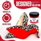Buy now Angelus Walk on Red Paint Restorer – for Red Bottoms, Color Renewal for Christian Louboutin High Heels and Leather Shoes – Durable, Flexible, and Easy Application – 2 fl oz at indiglob india