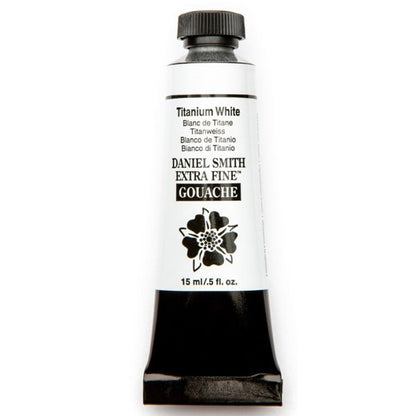 Buy now Daniel Smith Extra Fine Gouache 15ml Tubes Titanium White 15 ml at indiglob india