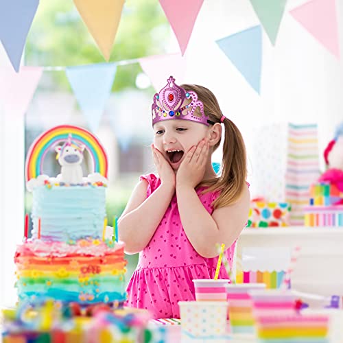 Buy now Epakh 19 Pieces DIY Crowns Set Party Foam Hats Making Your Own Tiara Crystal Diamond Sticker Princess King Crown Birthday Hat (Classic Style) at indiglob india