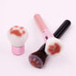 Cat Paw Professional Cosmetic Brush Set - Foundation, Powder, Blush, Concealer, Contour Brushes (3Pcs)