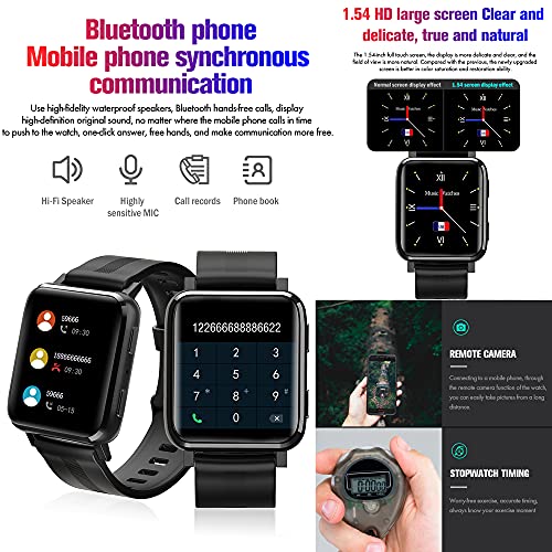 Buy now Smart Watch, Fitness Tracker with Heart Rate Monitor, Activity Tracker with 1.54 Inch Touch Screen, IP67 Waterproof Pedometer Smartwatch with Sleep Monitor, Step Counter for Women and Men at indiglob india