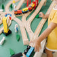 Buy now Melissa & Doug Wooden Railway Set, 130 Pieces at indiglob india
