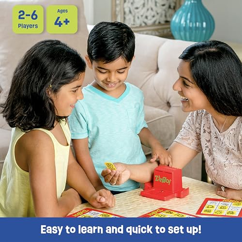 Buy now ThinkFun Zingo Bingo Award Winning Preschool Game for Pre-Readers and Early Readers Age 4 and Up - One of the Most Popular Board Games for Boys and Girls and their Parents (97700) at indiglob india