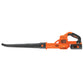 Buy now BLACK+DECKER Cordless Leaf Blower, 40V MAX , Leaf Blower Cordless with Battery and Charger, 125 MPH Air Speed, Lightweight Handheld Yard Sweeper (LSW40C) at indiglob india