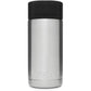 YETI Rambler 12 oz Bottle, Stainless Steel, Vacuum Insulated, with Hot Shot Cap