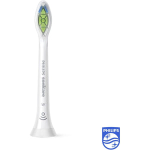 Philips Sonicare Original W2 Optimal White Standard Sonic Toothbrush Heads - 4 Pack in White (Model HX6064/10)
