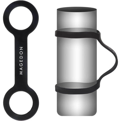 (2 pack) Water Bottle Carrier Grip,Water Handle Grip,Cup Strap, soft band holder strap makes any bottle handheld. For Running Bike, gym or jogging - My Store