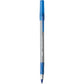 BIC Round Stic Grip Xtra Comfort Blue Ballpoint Pens, Medium Point (1.2mm), 12-Count Pack, Excellent Writing Pens With Soft Grip for Superb Comfort and Control