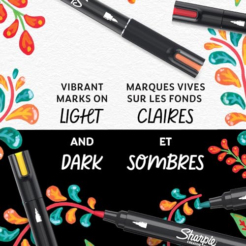 Buy now Sharpie Creative Acrylic Markers - Brush Tip, Set of 2, 2196903 at indiglob india