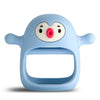 Smily Mia Baby Teething Toys for 0-6Months, Teethers for Babies 3-6Months | Penguin Teether | Hand Teether |Teething Mittens for Teething Relief, Baby Pacifier |New Born Essentials, Light Blue - 01-light blue
