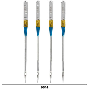 SINGER 4820 Universal Ball Point Machine Needles for Knit Fabric, Size 90/14, 4-Count