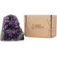 DEEP PURPLE PROJECT Amethyst Rock Crystal 0.5 to 1.0 Lb - Raw Clusters from Uruguay Quartz Geode (250 grams to 500 grams)