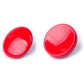 Red Metal Soft Shutter Release Button,Delicate Camera Shutter Button 11mm Concave 10mm Convex Surface(2 Pack)