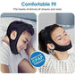 Chin Straps for Snoring, Anti Snoring Chin Strap Devices, Vosaro Jaw Strap for Sleeping with Men Women Closer, Soft Adjustable and Breathable for User Keep Closed While Sleeping for Snorers