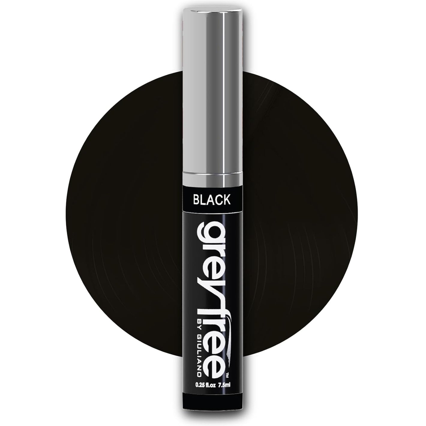 Root Touch-Up Hair Mascara Temporary Gray Roots Concealer (BLACK)