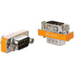 DB9 Null Modem Adapter Male to Male Slimline Data Transfer Serial Port Adapter 2 Pack