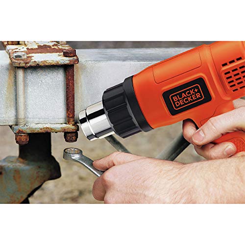 Buy now BLACK+DECKER Heat Gun for Crafts, Corded, Dual Heat Settings up to 1000 Degrees, 1350 Watt (HG1300) at indiglob india