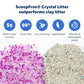 Buy now PetSafe ScoopFree Disposable Crystal Cat Litter Tray - Easy Cleaning Box - Refill Tray for Electric Litter Box - Fragrance Free - 4.3 lb Bags - 6 Pack at indiglob india