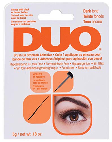 Buy now Duo Brush-On Striplash Adhesive Dark Tone 0.18 Ounce (5.3ml) (3 Pack) at indiglob india