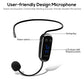 Buy now SHIDU S615 Wireless Voice Amplifier, 10W Portable Mini Amplifier with AUX Connectivity, Rechargeable for Teachers, Tour Guides, Coaches, Yoga Fitness Instructors at indiglob india