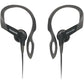 Panasonic- Rp-hs46e-k Slim Clip On Earphone - Black
