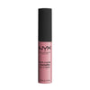 NYX PROFESSIONAL MAKEUP Soft Matte Metallic Lip Cream, Liquid Lipstick - Milan (Dark Pink-Brown) - Milan