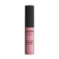 NYX PROFESSIONAL MAKEUP Soft Matte Metallic Lip Cream, Liquid Lipstick - Madrid (Cranberry Red)