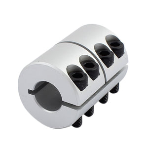 uxcell 8mm to 14mm Shaft Coupling 45mm Length 32mm Diameter Coupler Aluminum Alloy Joint Motor for 3D Printer CNC Machine DIY Encoder