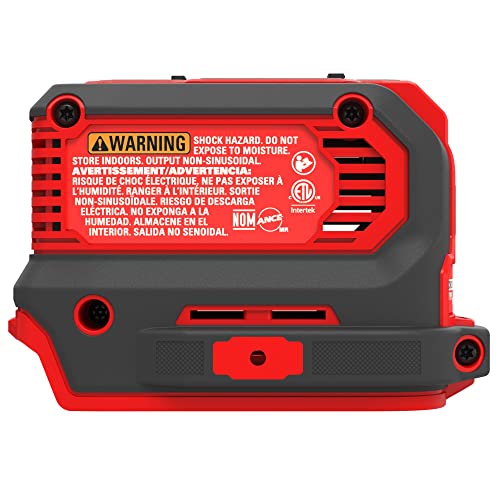 Buy now CRAFTSMAN V20 Charger, Power Inverter, Charging Ports for Type-C, Type-A, and AC, 150 Watts, Bare Tool Only (CMCB1150B) at indiglob india
