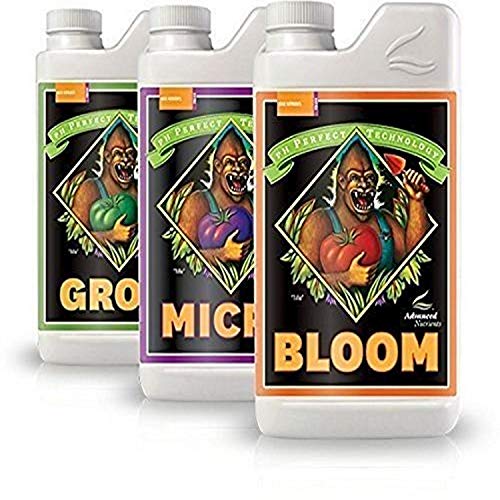 Buy now Advanced Nutrients ANBGMBD500 Bloom, Micro, Grow Fertilizer Bundle, 500ml Each, Original Version at indiglob india