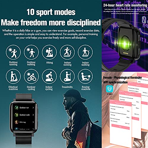 Buy now Smart Watch, Fitness Tracker with Heart Rate Monitor, Activity Tracker with 1.54 Inch Touch Screen, IP67 Waterproof Pedometer Smartwatch with Sleep Monitor, Step Counter for Women and Men at indiglob india
