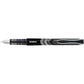 Zebra Pen Fountain Pen Set, Fine Point 0.6mm, Black Non-Toxic Ink, Stainless Steel Nib, Disposable, 2-Pack (48312)