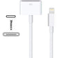 Apple Lightning to 30 Pin Adapter,MFi Certified 8 Pin Male to 30 Pin Female Connector Converter with iPhone Lightning Charger Cable Cord Compatible iPhone 12 11 X 8 7 6P 5S 4S 4 3 3G/iPad/iPod White