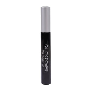 RED by KISS Quick Cover Root Touch Up Rescue (Jet Black), Mascara Natural Water-Resistant Temporary Gray Concealer Cover Up Brush for Hair Mustache & Beard, Formulated with Jojoba Oil